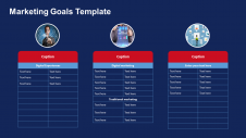 Use This Marketing Goals Template For Presentation